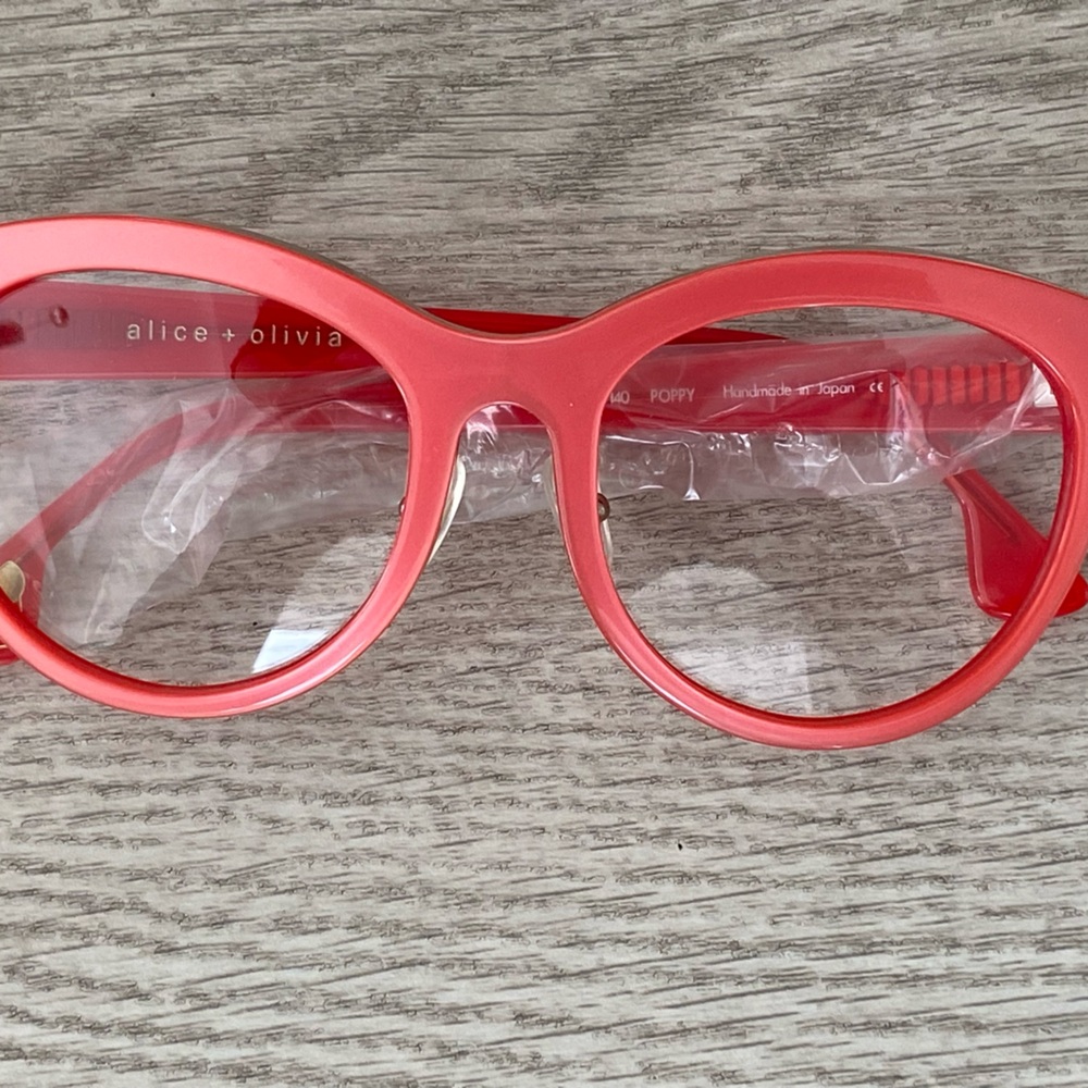 Alice and Olivia eye glasses frame. New.